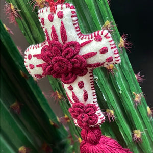 Embroidered Aggie Cross