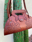 TACO leather crossbody