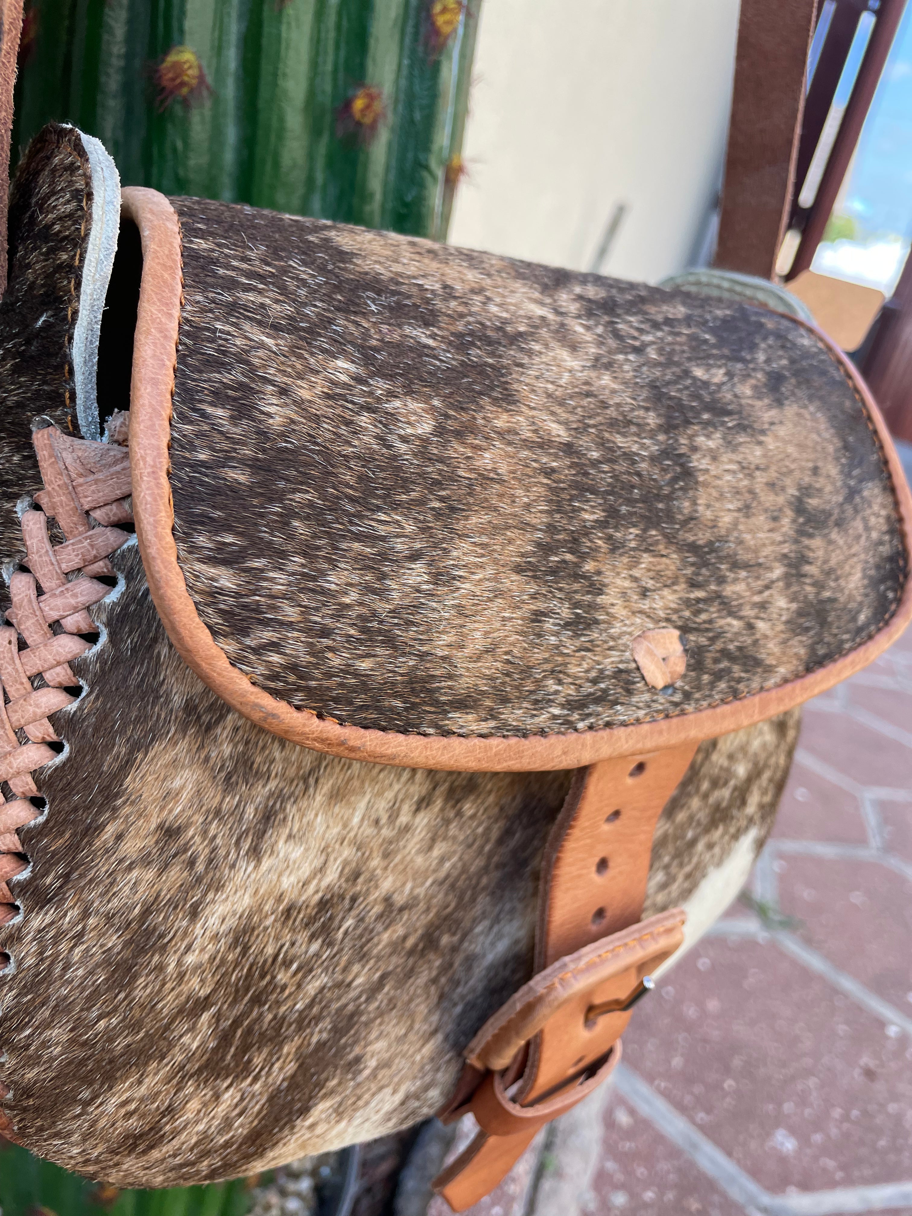 Cowhide Crossbody