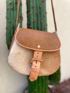 10" Cowhide Crossbody