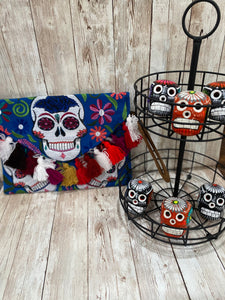 Calavera wristlet (Blue)